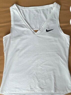 XS Nike Dri-Fit White Tank